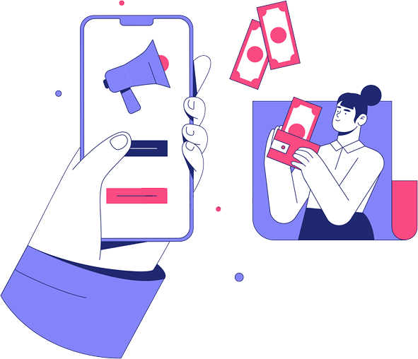 Financial services illustration