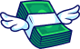 Flying money